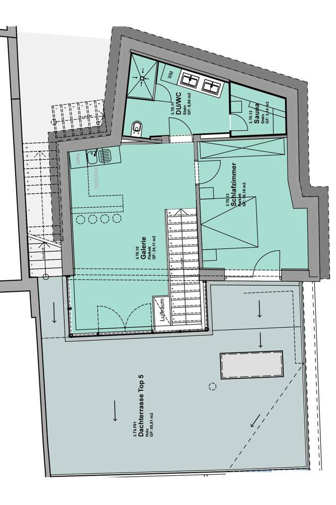 3. OG mit Zugang Dachterrasse