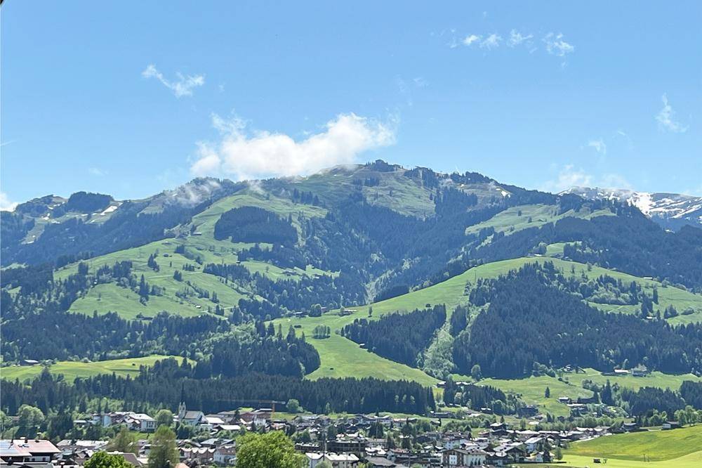 Blick auf die Bergwelt