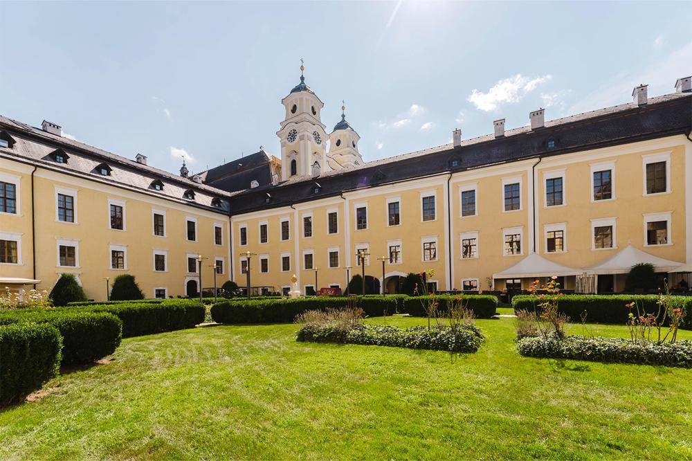 Der zauberhafte Schlossgarten ...