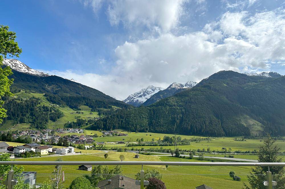 ... von der Terrasse aus