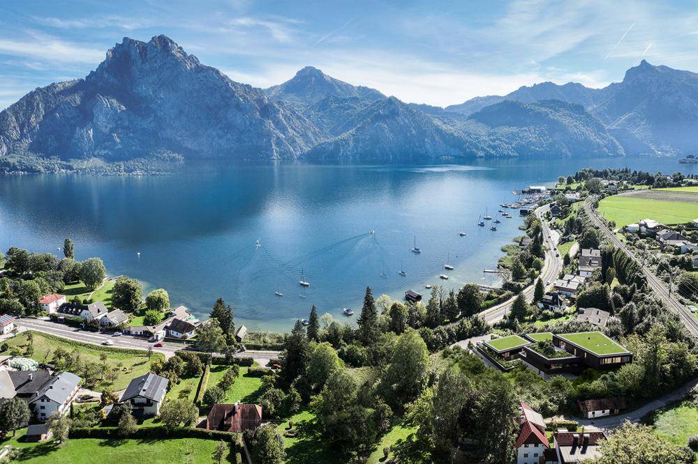 Perfekt eingebettet mit traumhaftem Panorama - Visualisierung