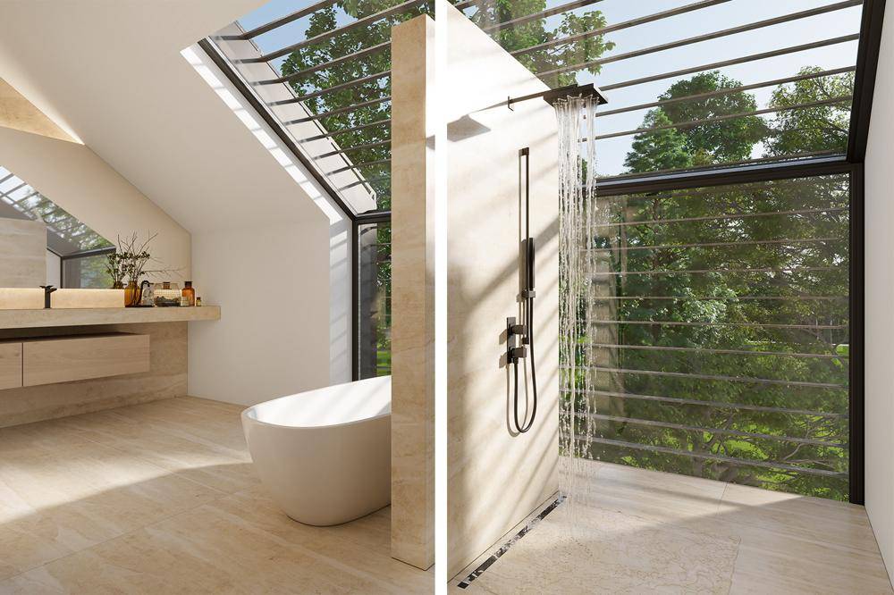 Das Badezimmer als wahre Raffinesse für eine luxuriöse Atmosphäre - Visualisierung