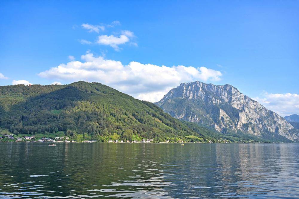 Der Traunsee, Österreichs tiefster See