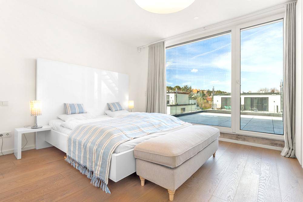 Exklusives Wohnen vor den Toren Wiens!Moderne Villa mit Panorama-Dachterrasse - Widok 5