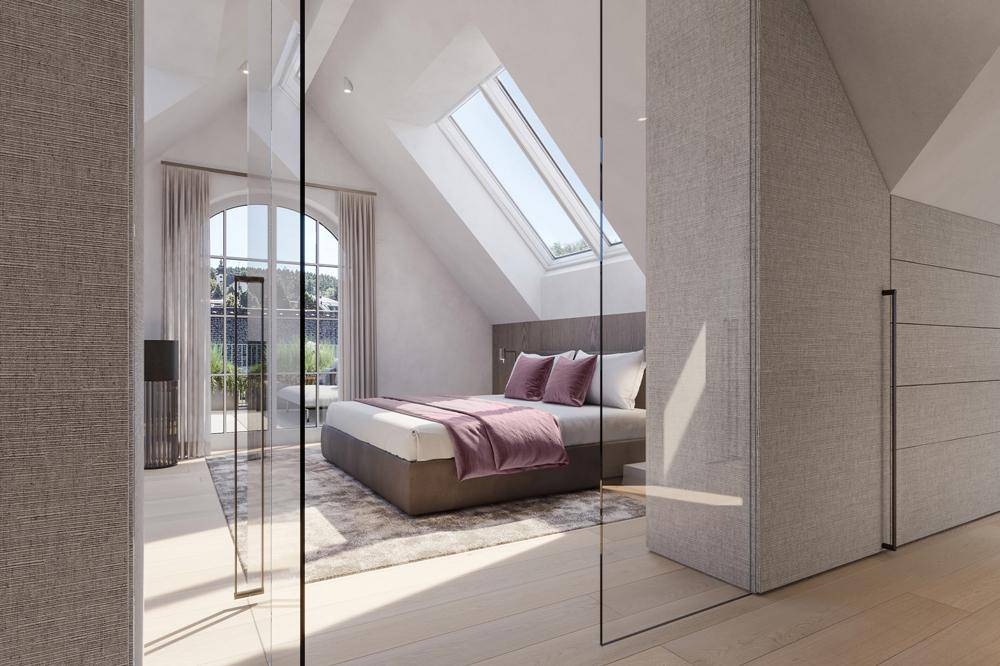 Visualisierung - Master-Schlafzimmer