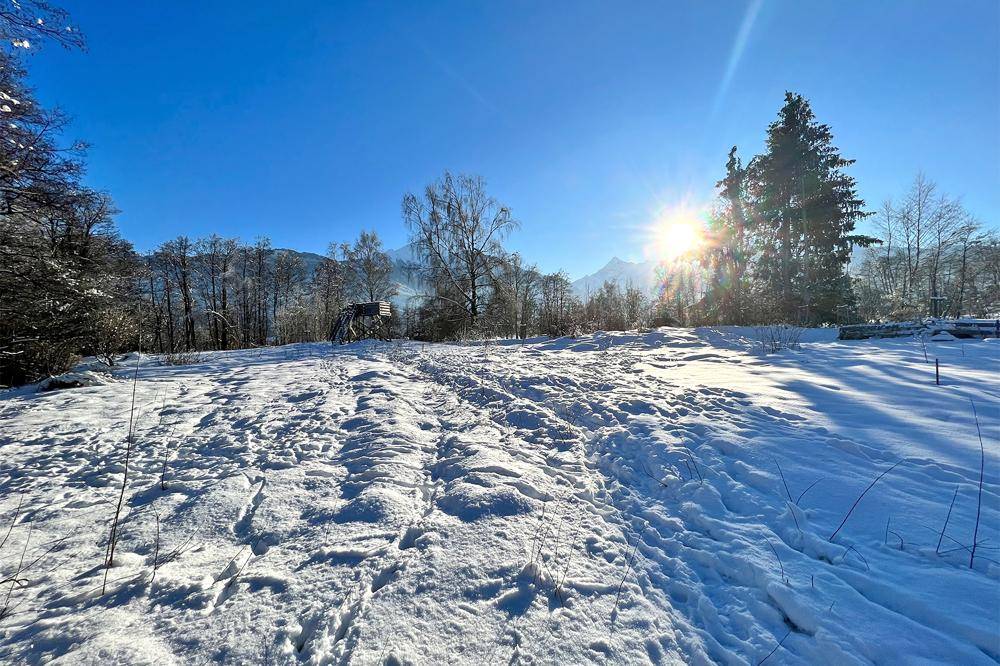 Traumhafter Ausblick in die Bergwelt