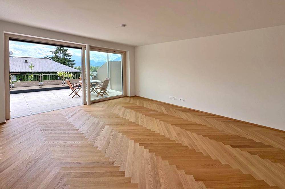 ... präsentiert sich als wahres Herzstück der Wohnung