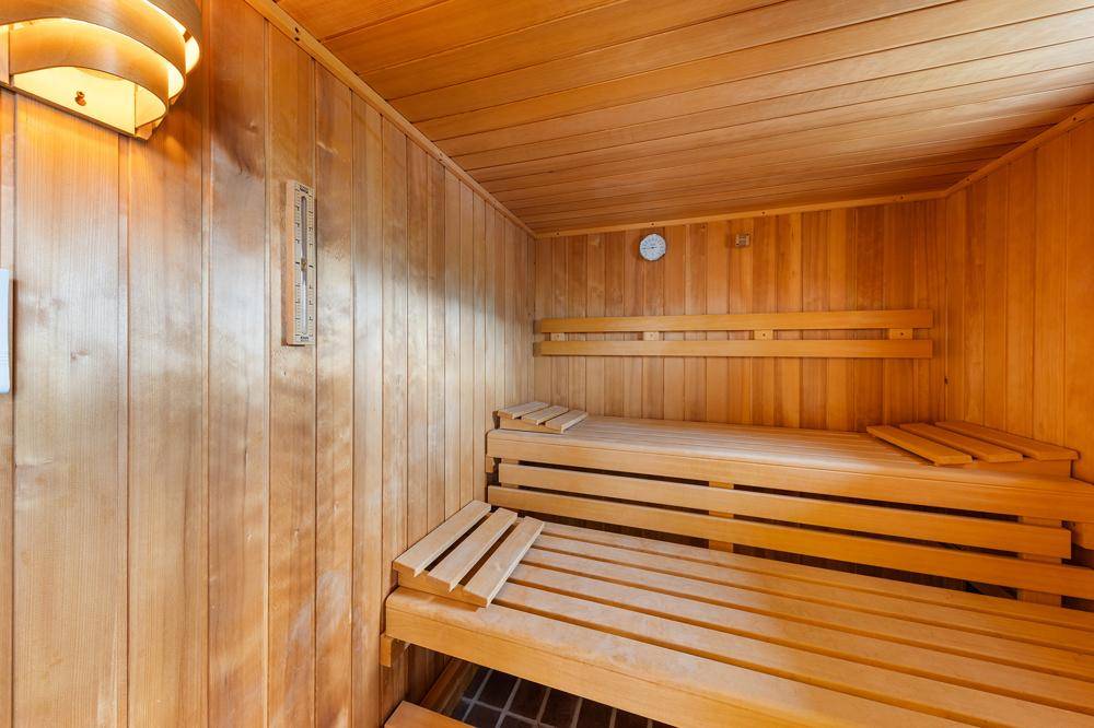 Wellnessfreuden! Die private Sauna im 2. Obergeschoss