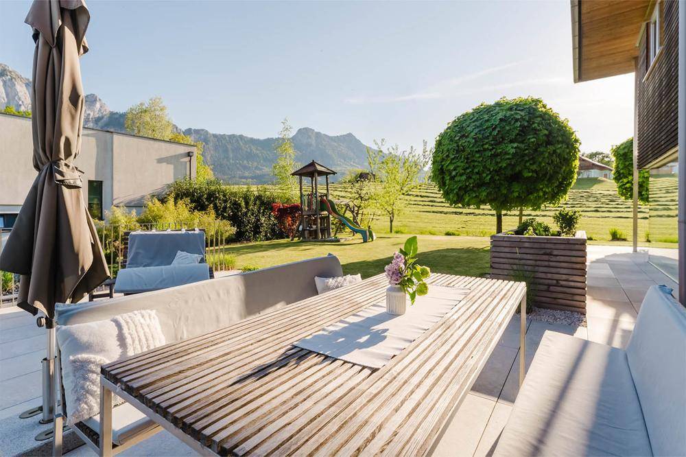 ... und direktem Terrassenzugang