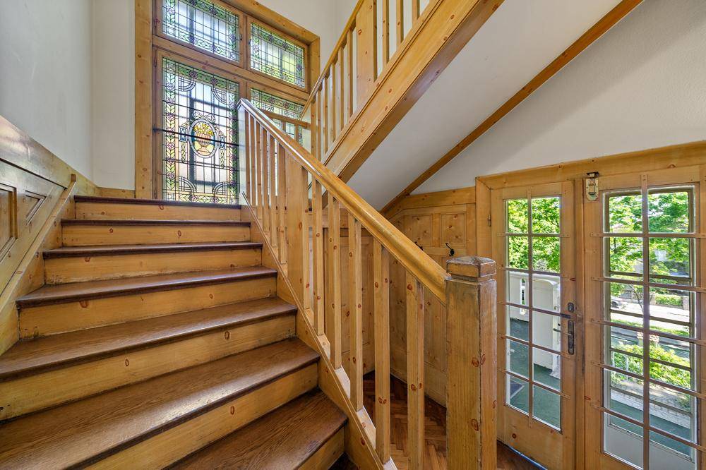 Liebevolle Details - selbst im Treppenhaus
