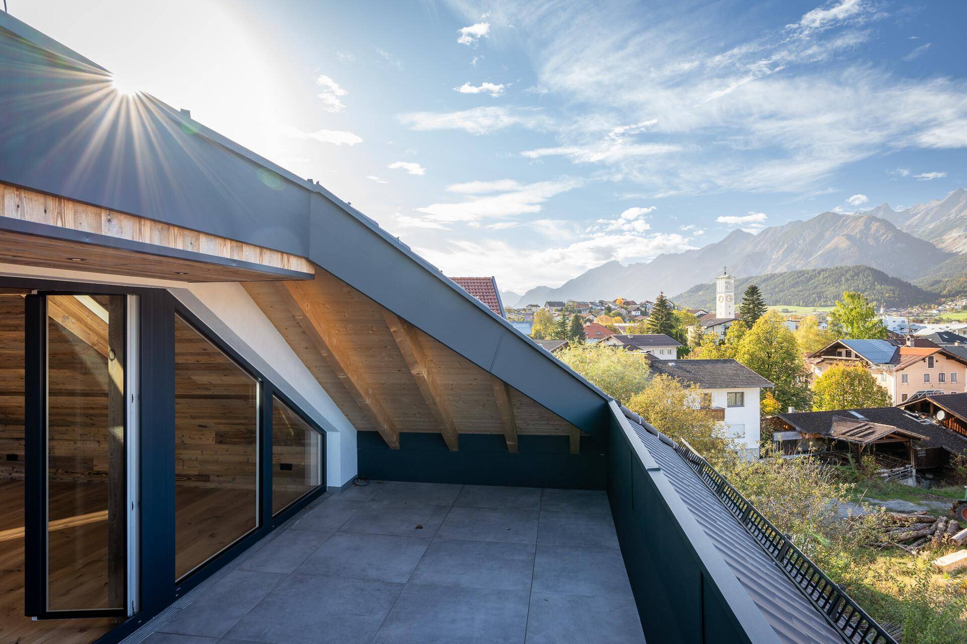 Dachterrasse Nord-West