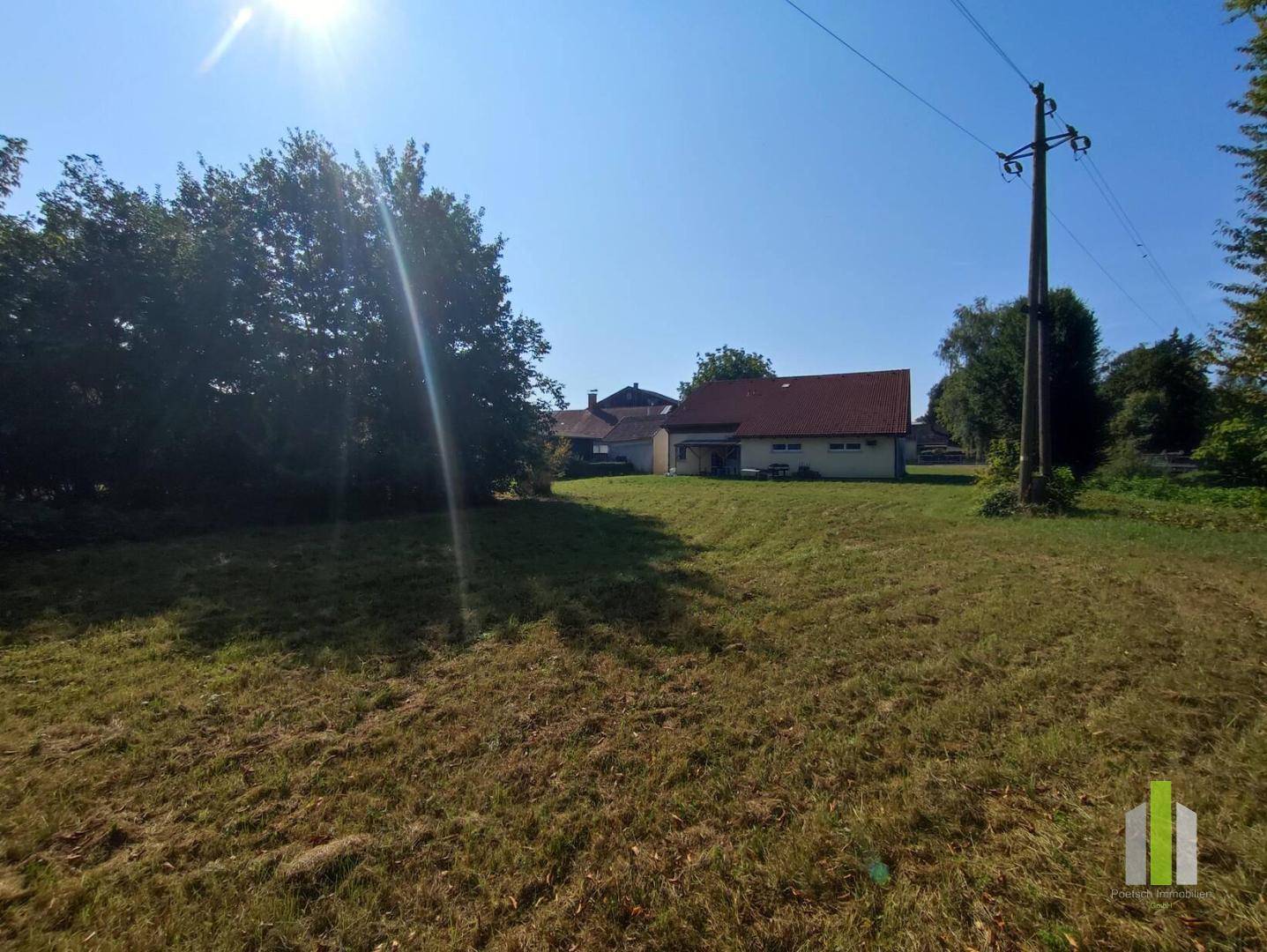 Blick vom Garten