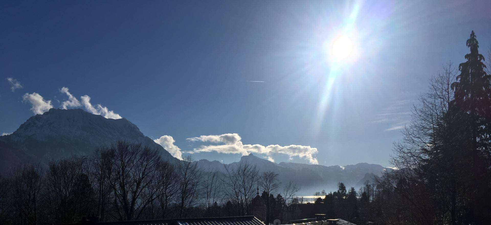 Blick im Winter