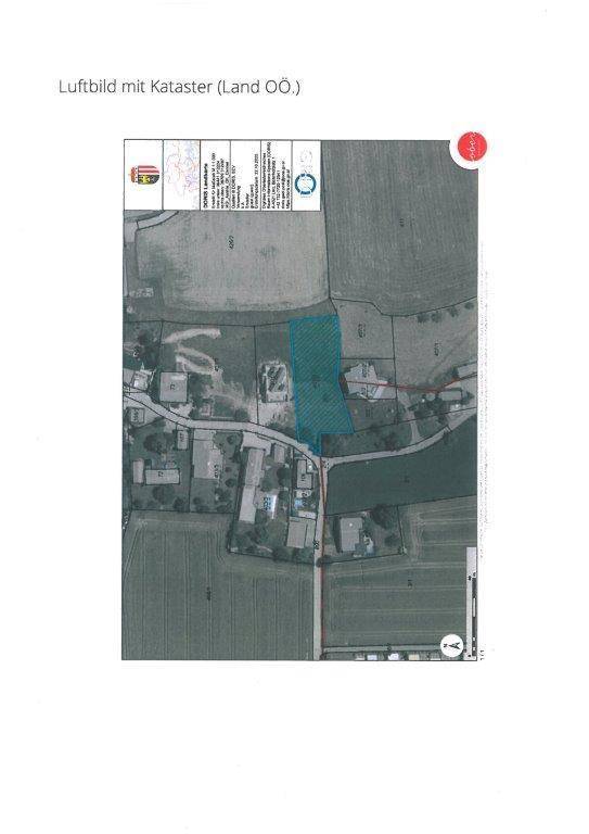 Luftbild mit Kataster