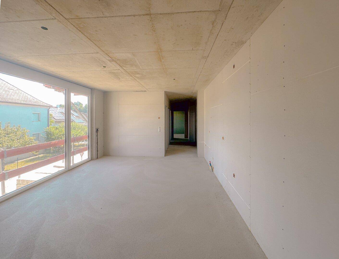 Erstbezug in Kremsmünster: Zentrales Wohnen mit Fußbodenheizung, Terrassen oder Balkonen &amp; Tiefgarage! - Widok 3