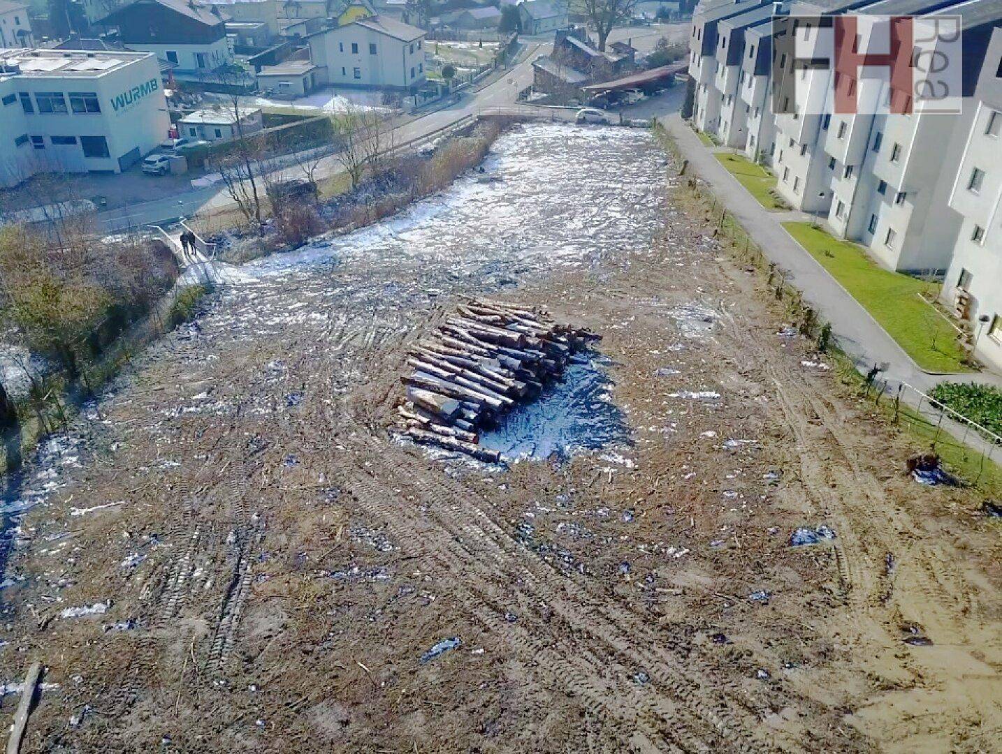 Bauträgerprojekt, herrliche Fernsicht, baubewilligte WNFL 1.352m², Grundstück 3.674m², zentrale Lage! - Ansicht 4