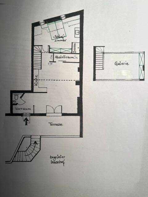 Korneuburg Loft Terrassenwohnung Grundriss