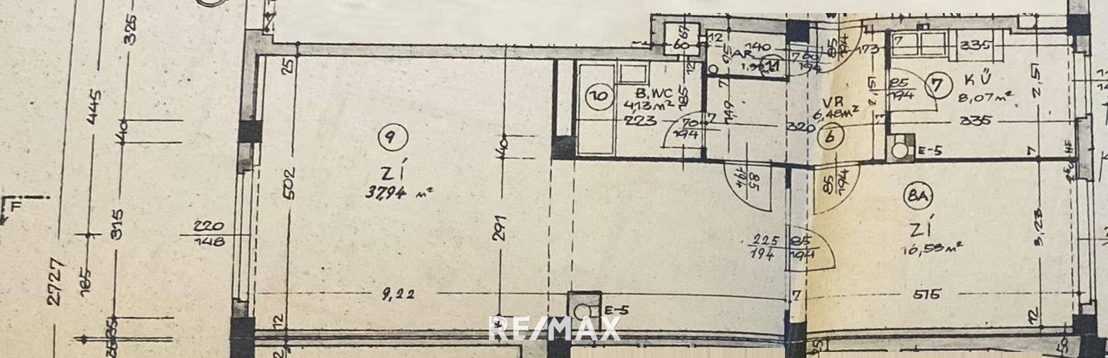 Wohnungsplan Bauakt