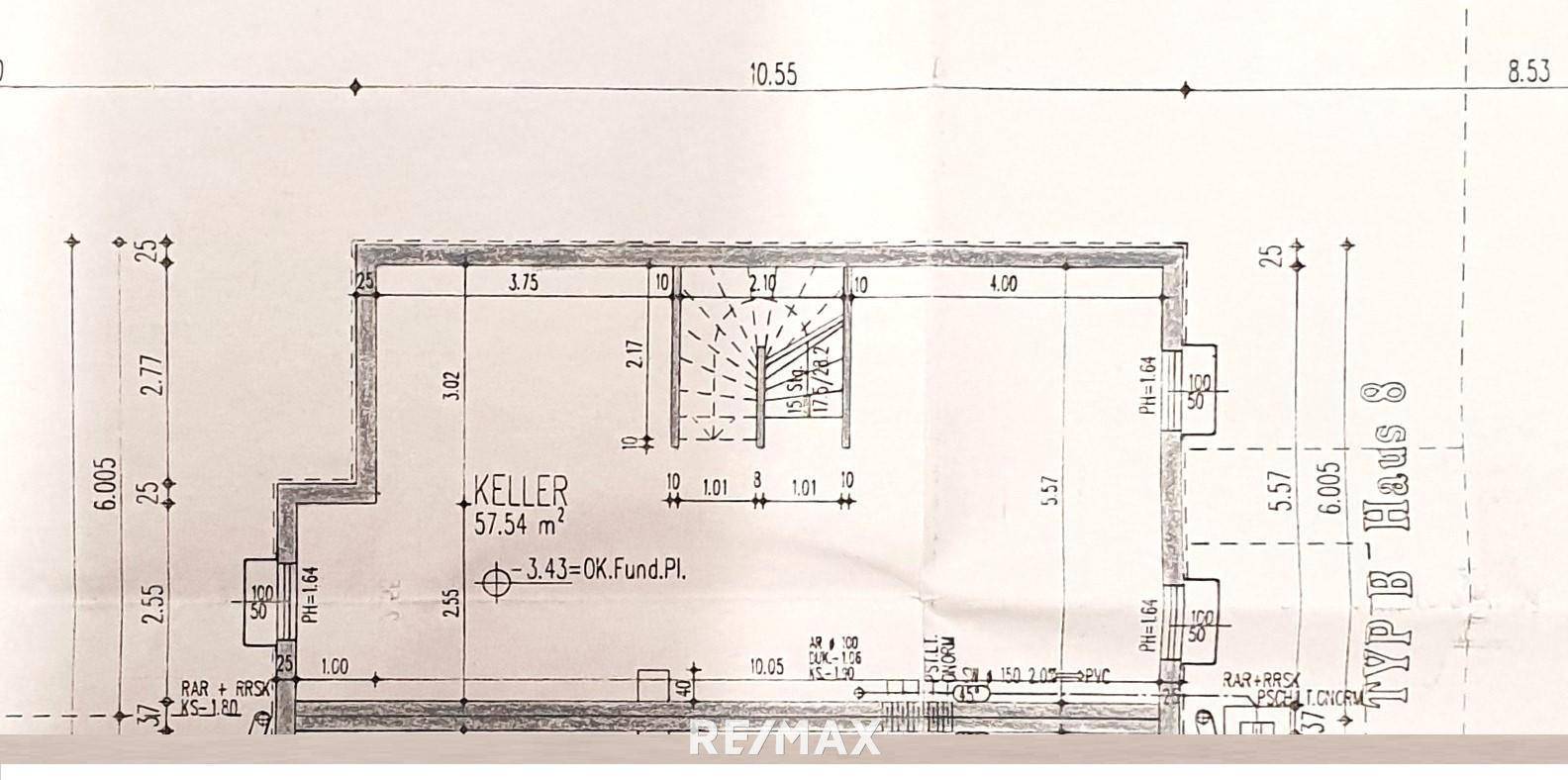 Plan KG aus Bauakt