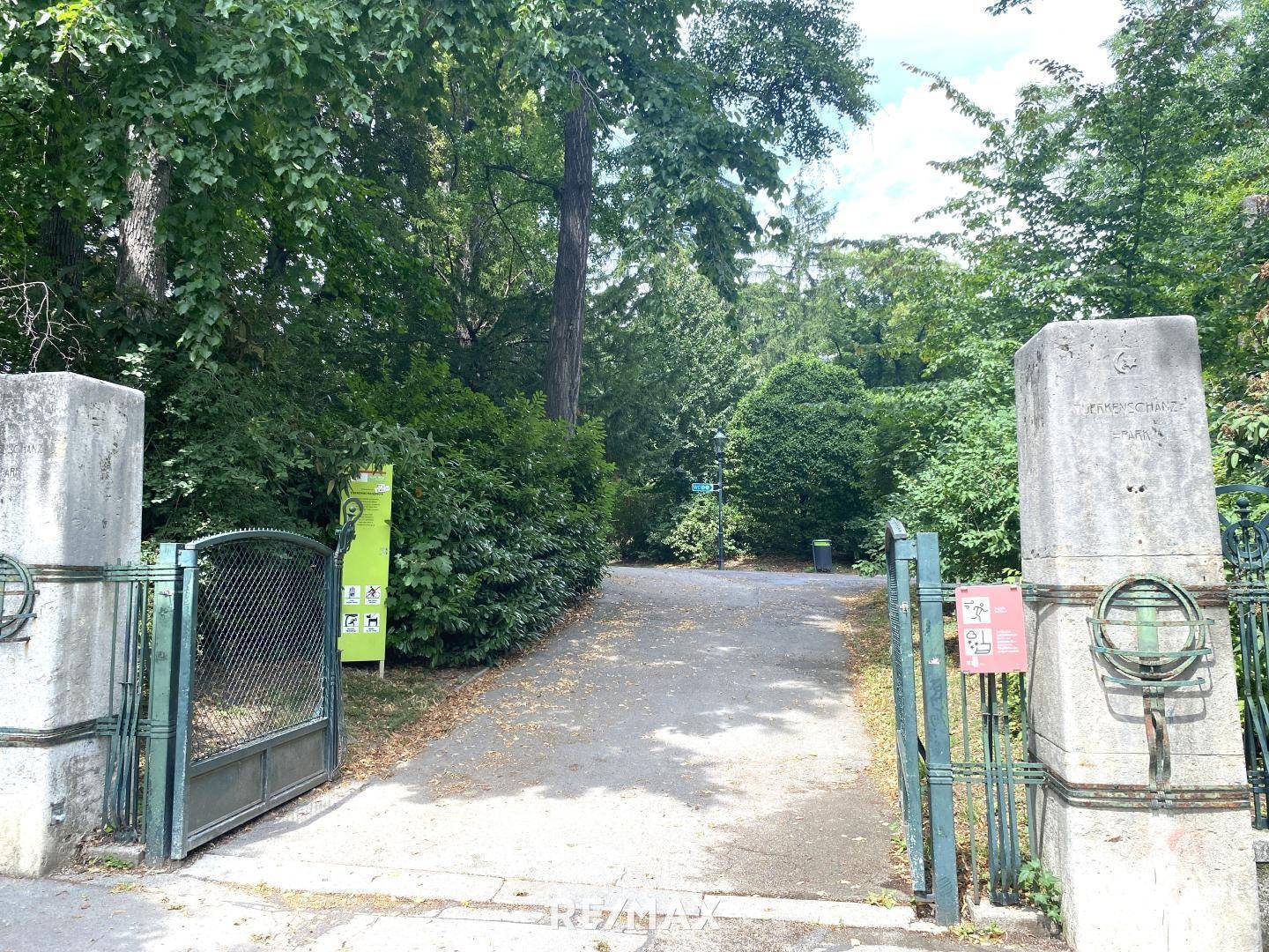 Umgebung - Türkenschanzpark