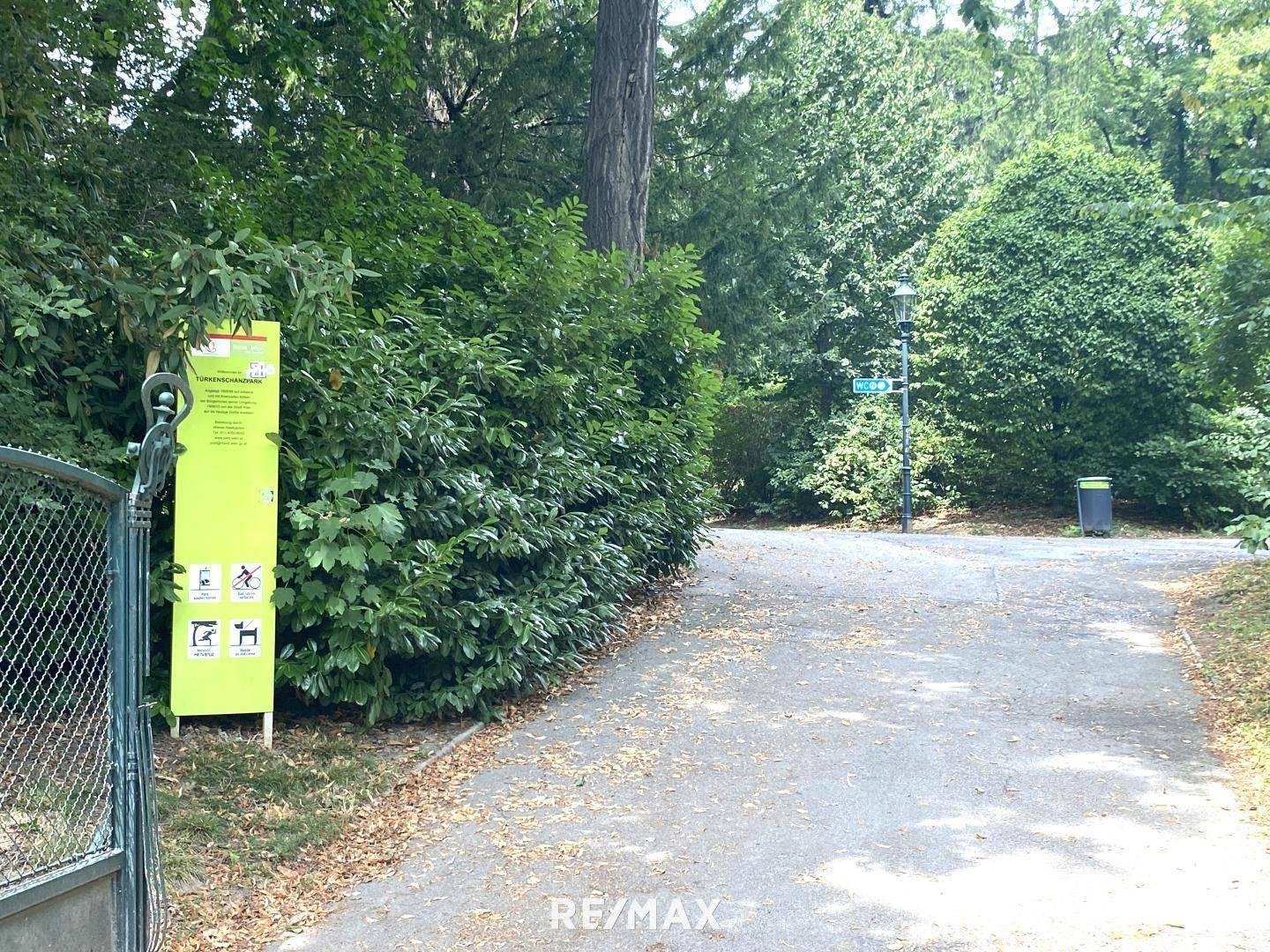 Umgebung - Türkenschanzpark