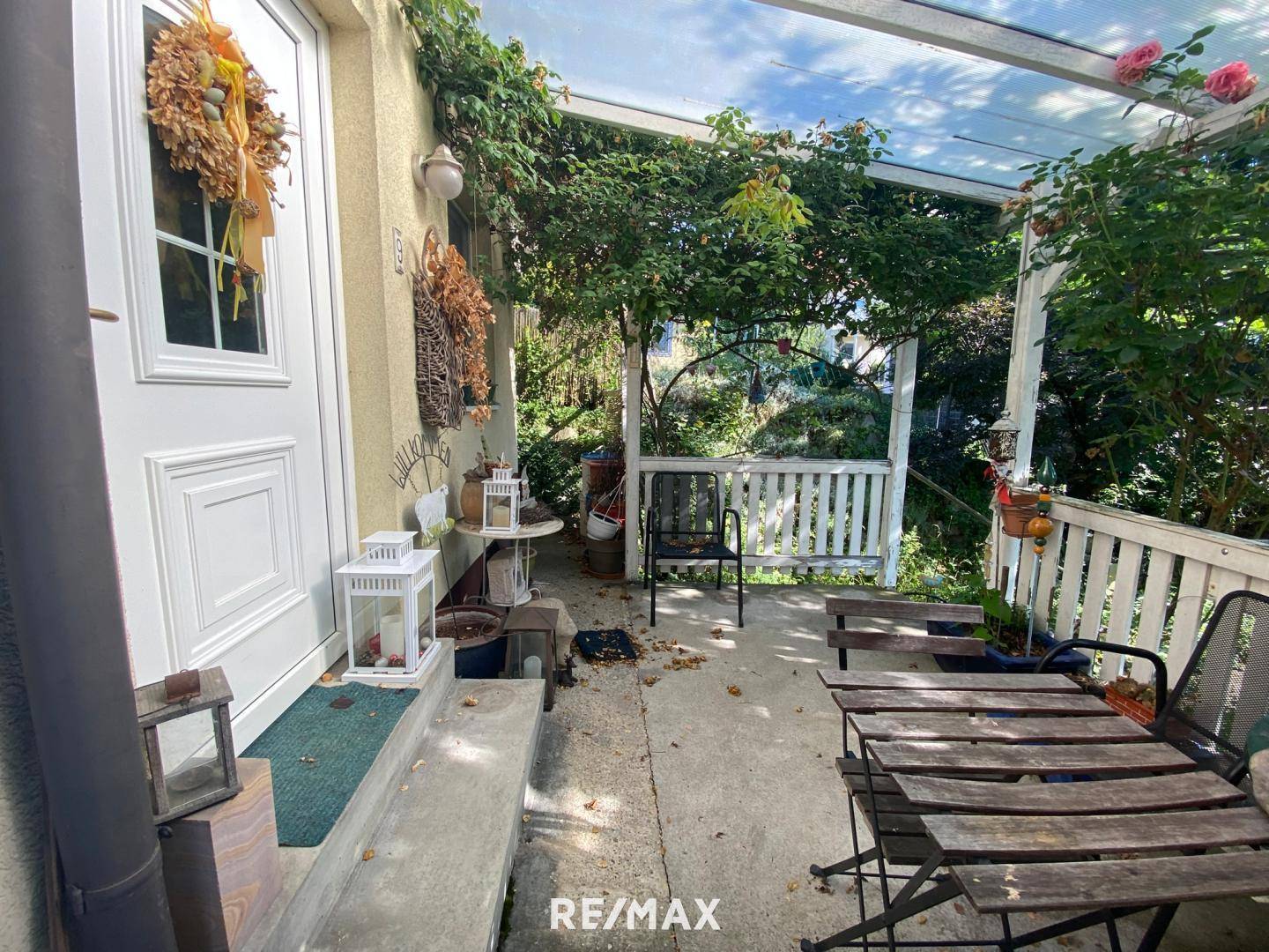 Hauseingang - Terrasse