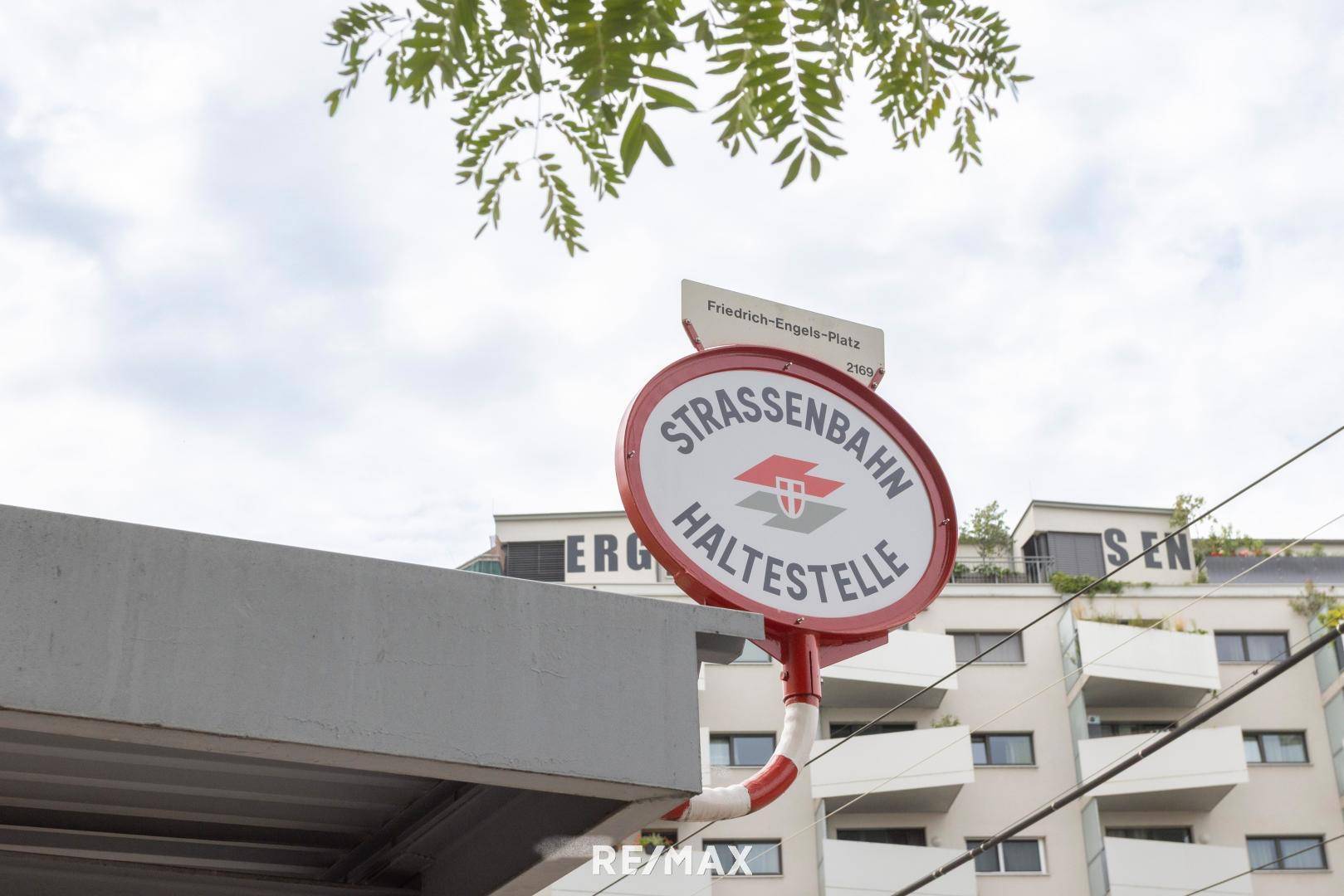 Umgebung Straßenbahnstation