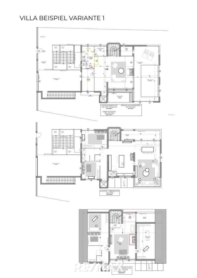 Plan Variante 1