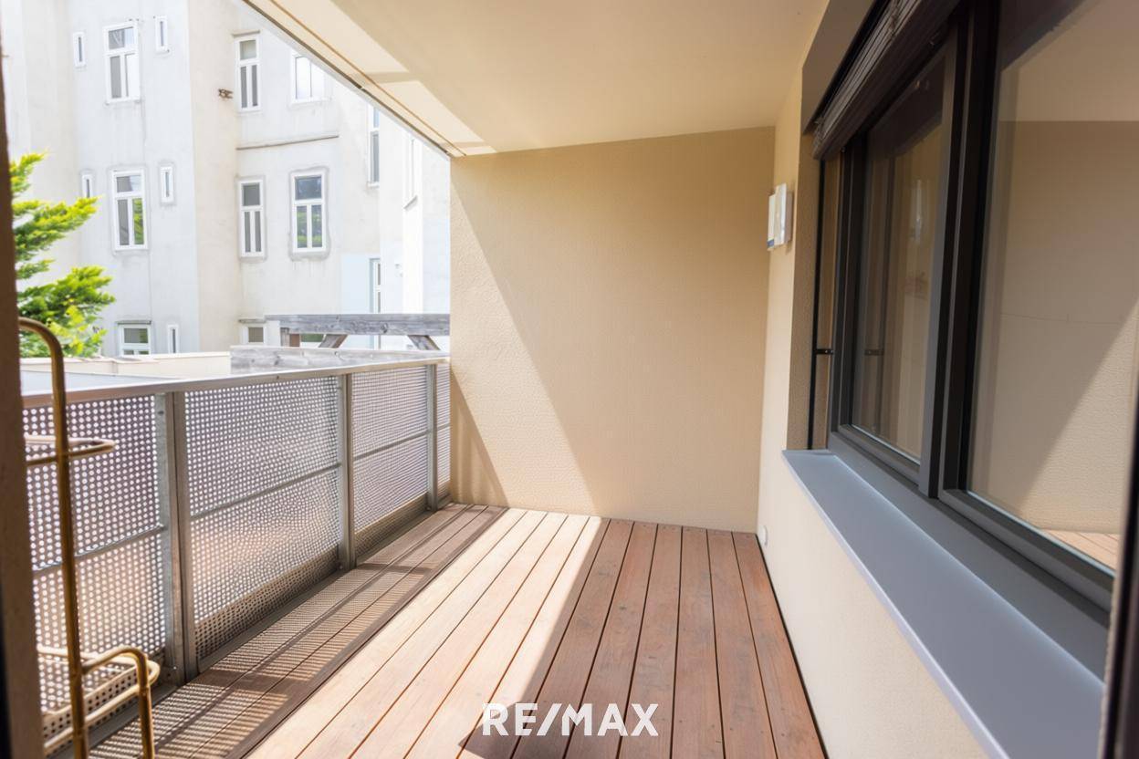 Loggia ohne Mobiliar