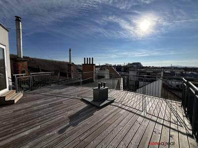 3-Zimmer-Dachgeschosswohnung mit Dachterrasse, 90 m², Wieden, Wieden
