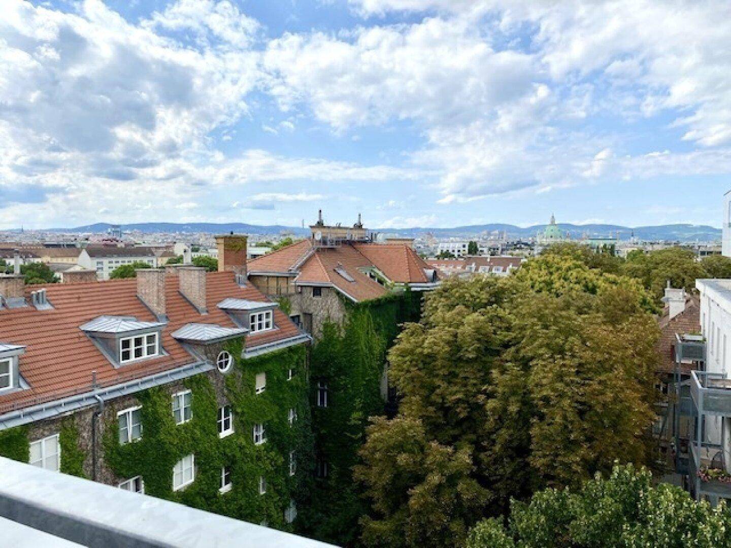 Blick von Terrasse