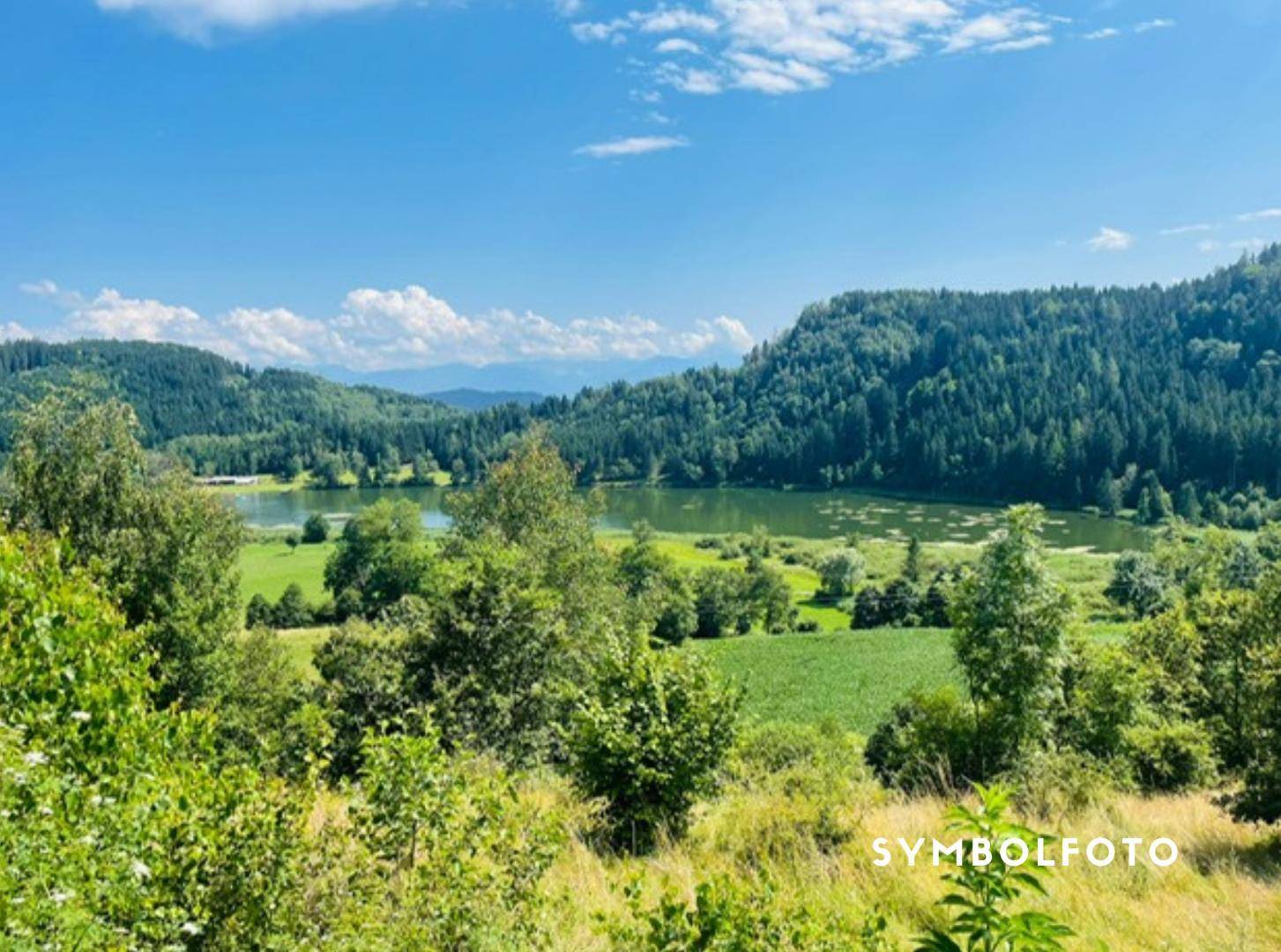 Grundstück mit Blick auf See