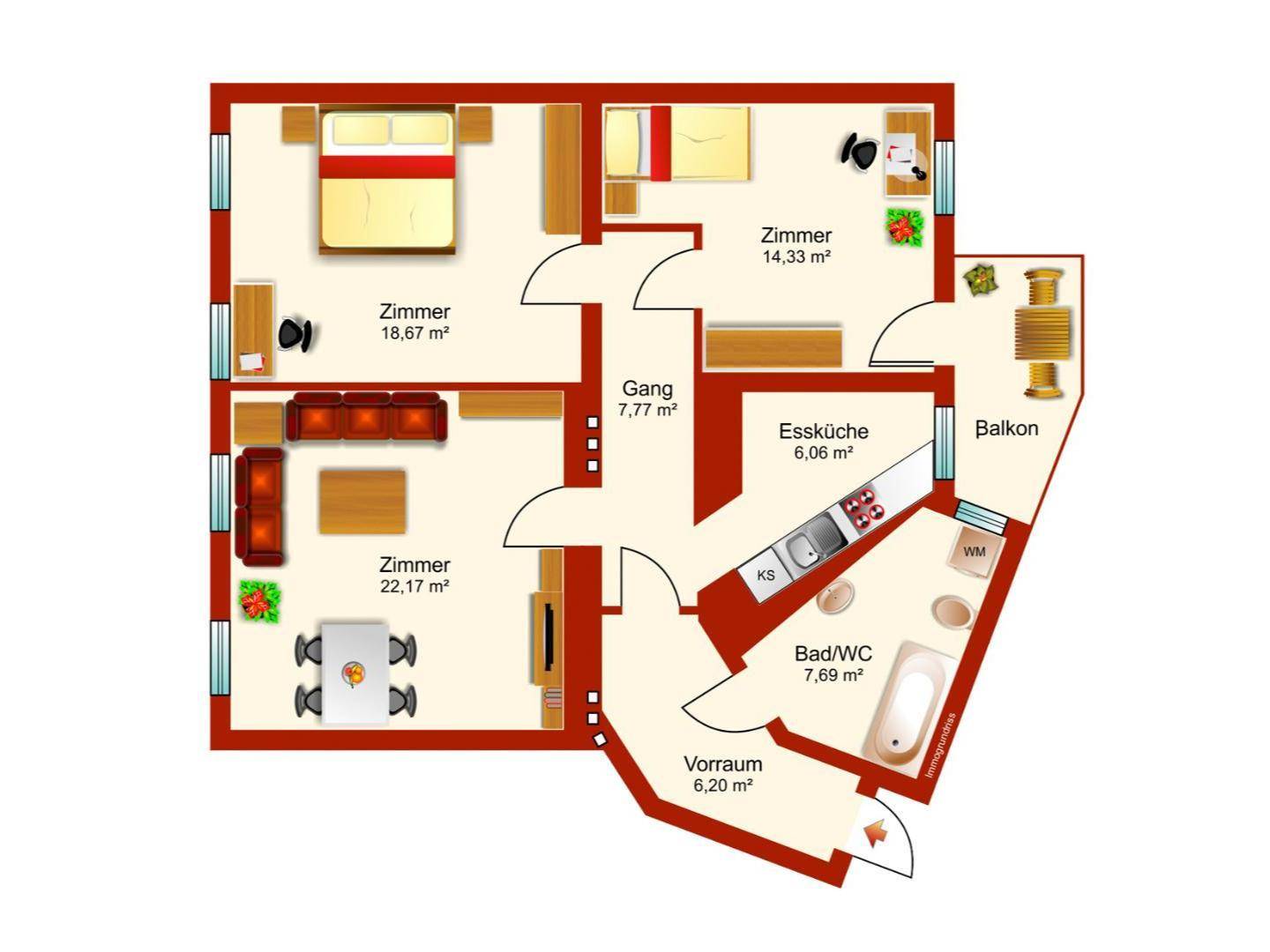 Top_8 schematischer Plan