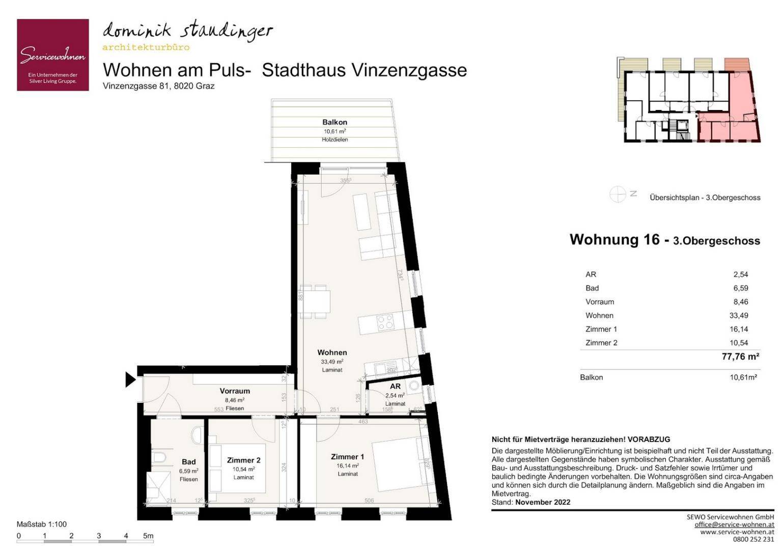 Grundriss Top16