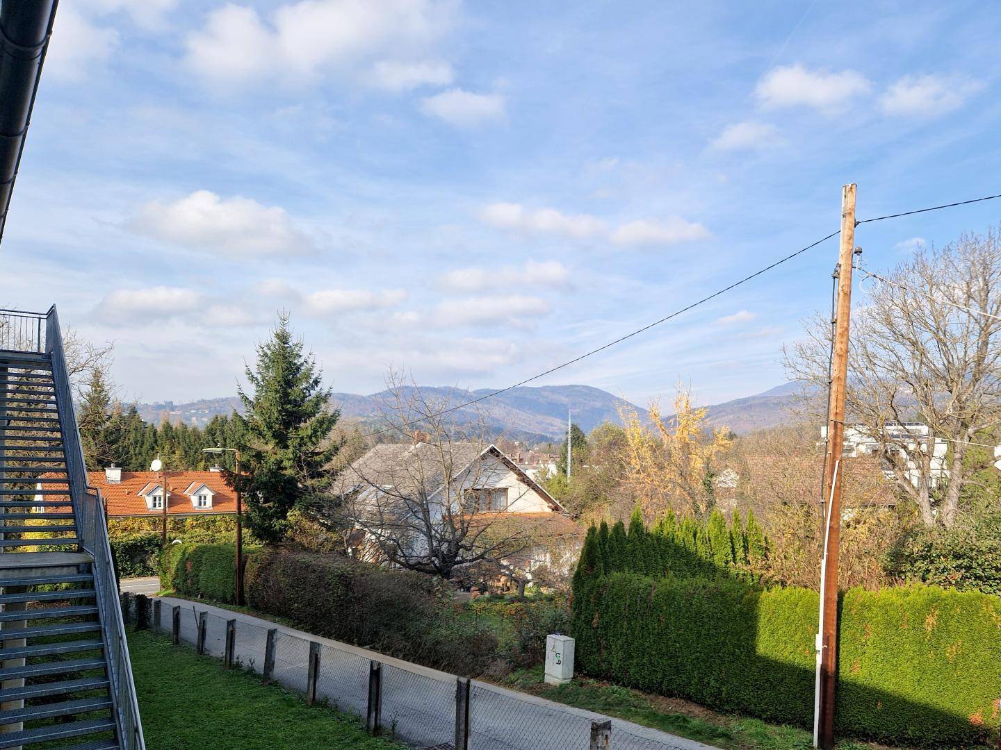 Ausblick von der Eingangstür