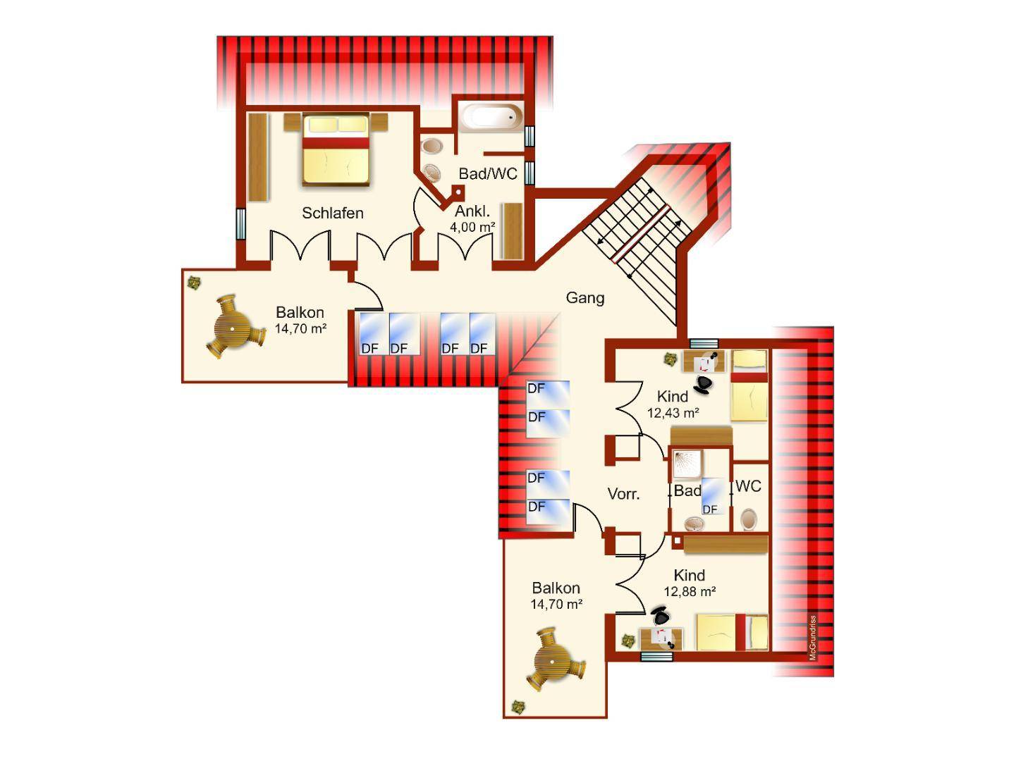 Schematischer Plan DG