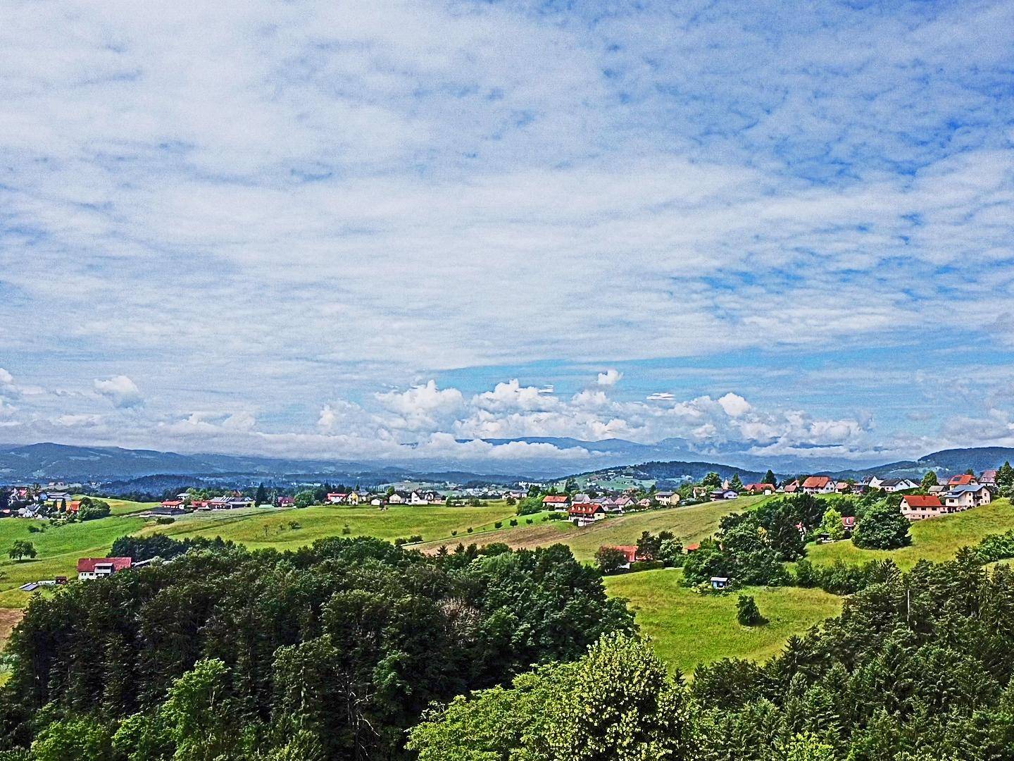 Aussicht aus der Vogelperspektive