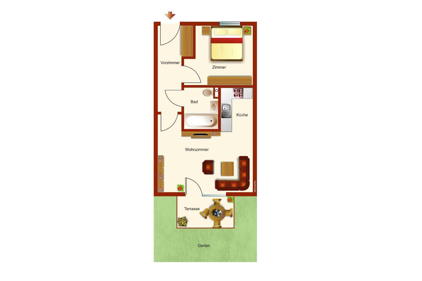 Schematischer Plan Top 7