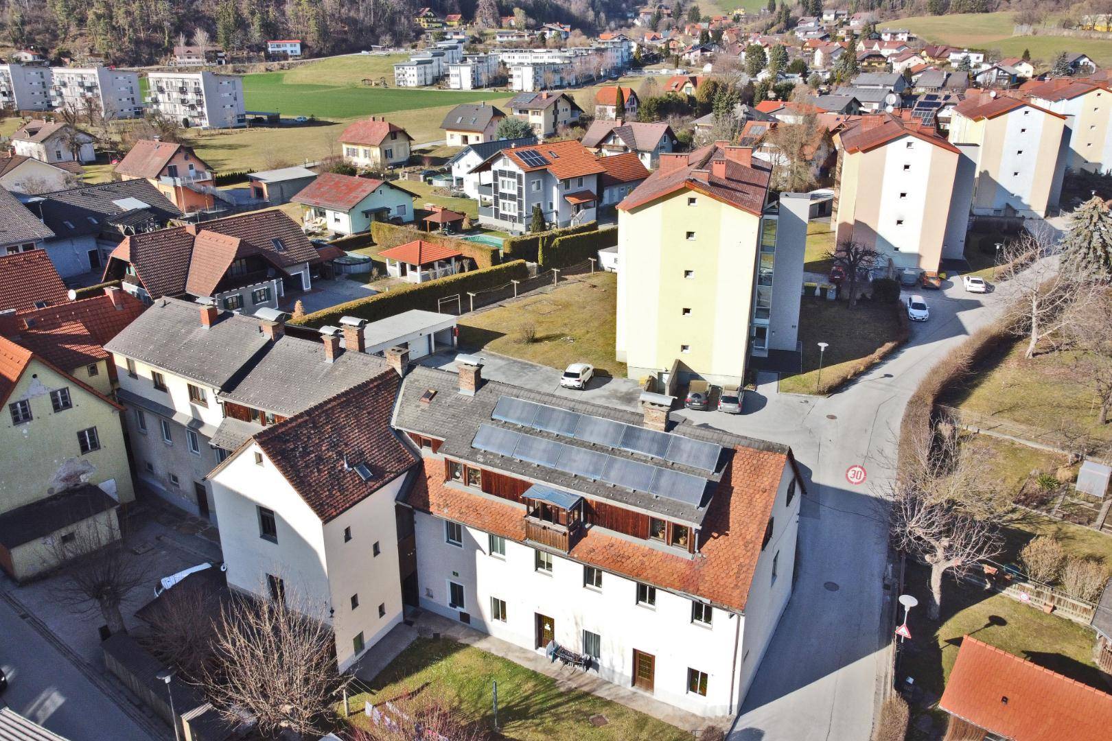 Vorderansicht Zinshaus