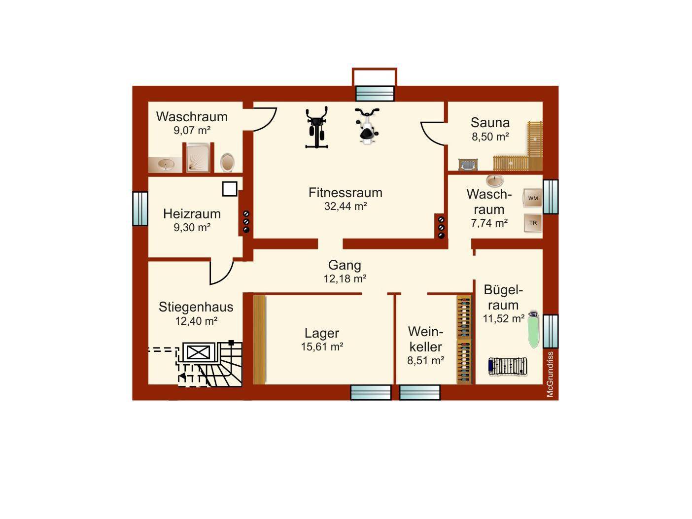 Schematischer Plan KG