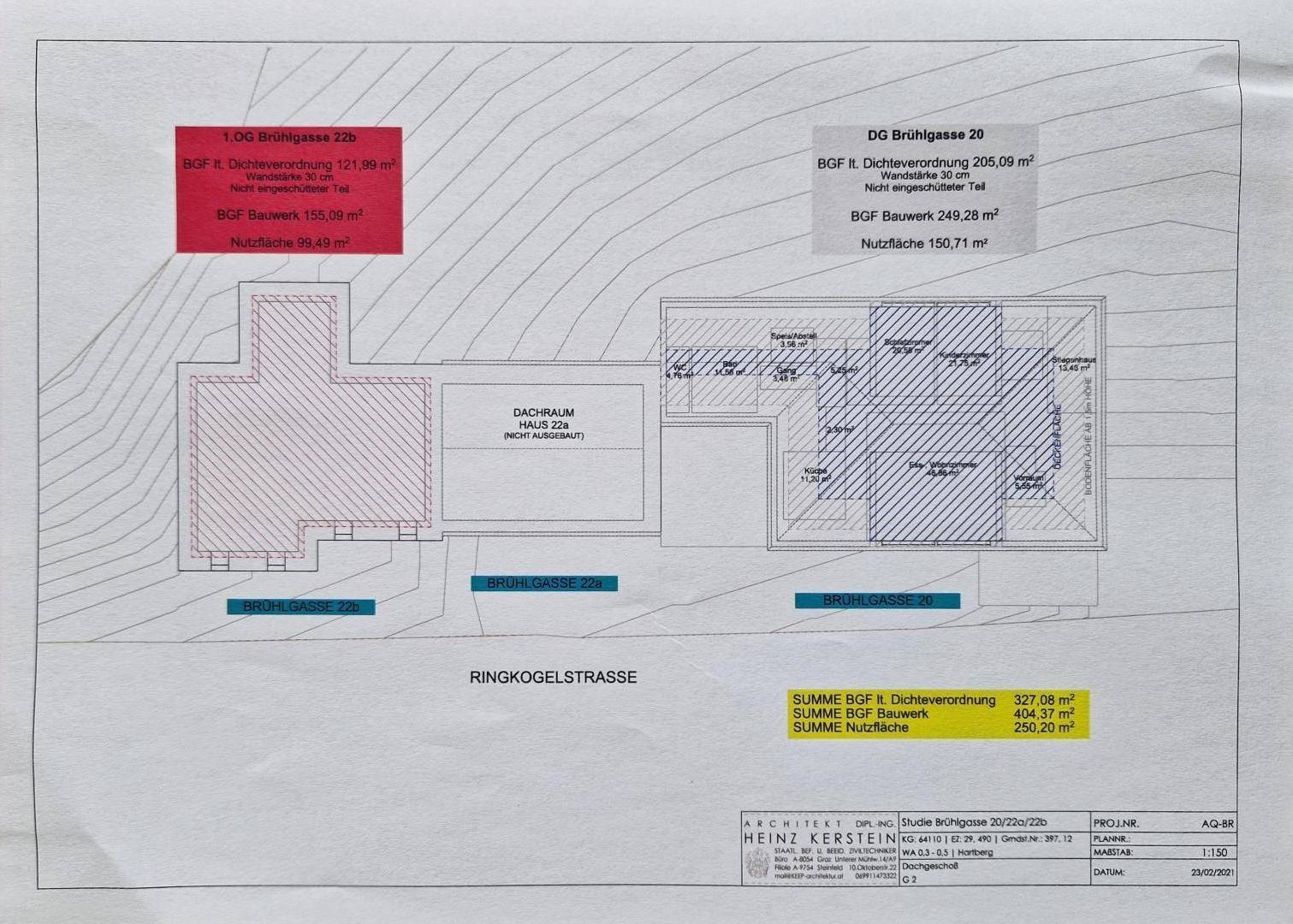 Plan Dachgeschoss