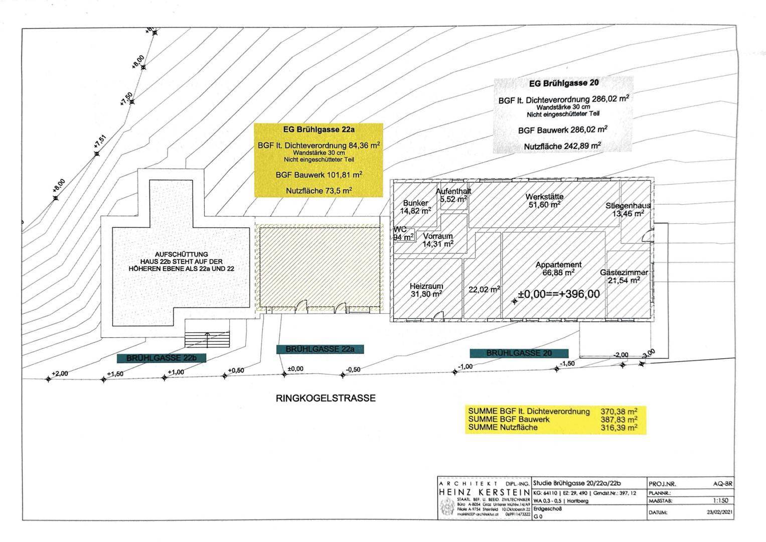 Plan Erdgeschoss