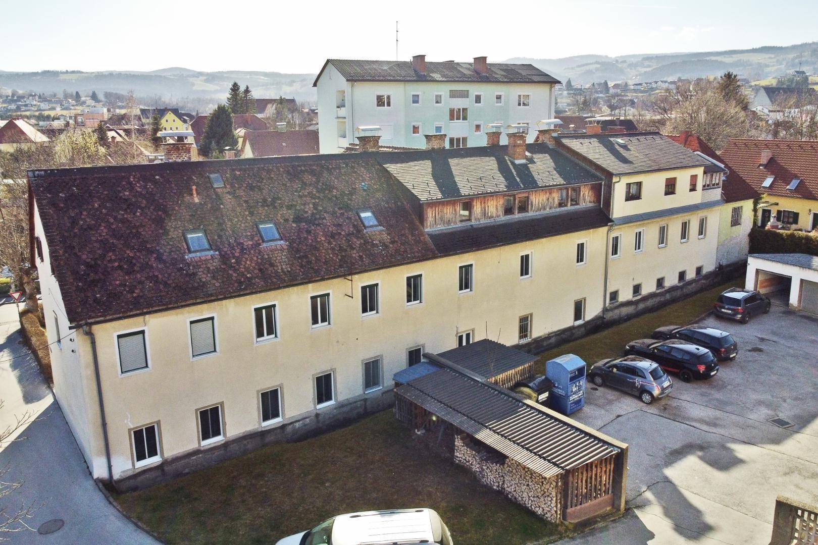 Rückansicht Zinshaus