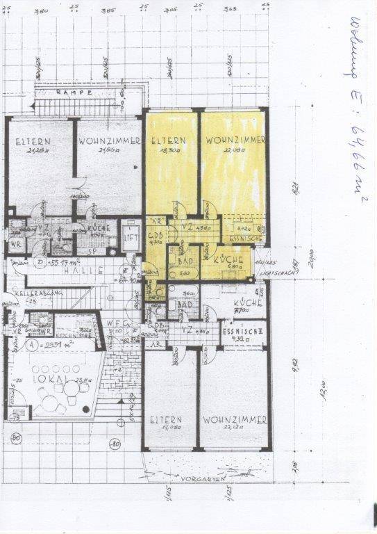 Plan Wohnung Tür 5