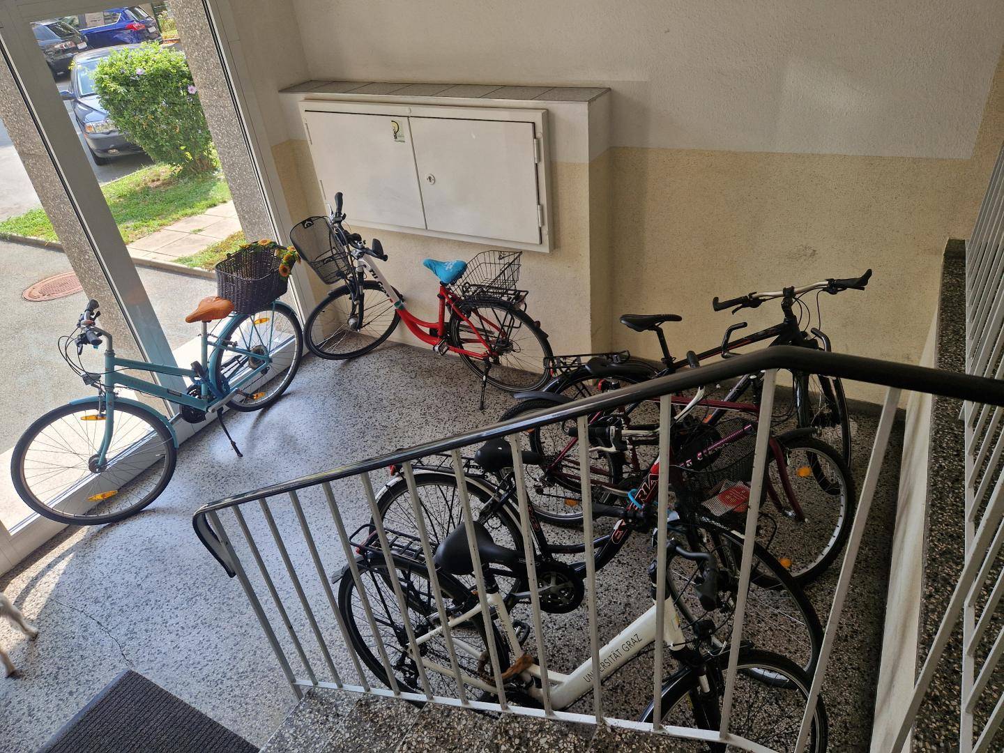 Fahrradabstellplätze