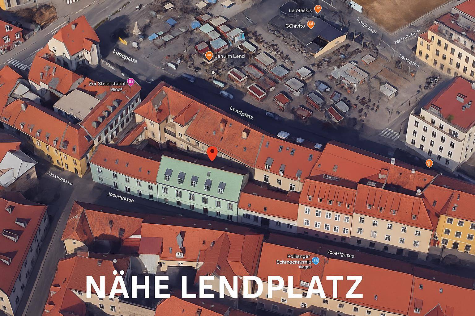 Unmittelbare Nähe zum Lendplatz