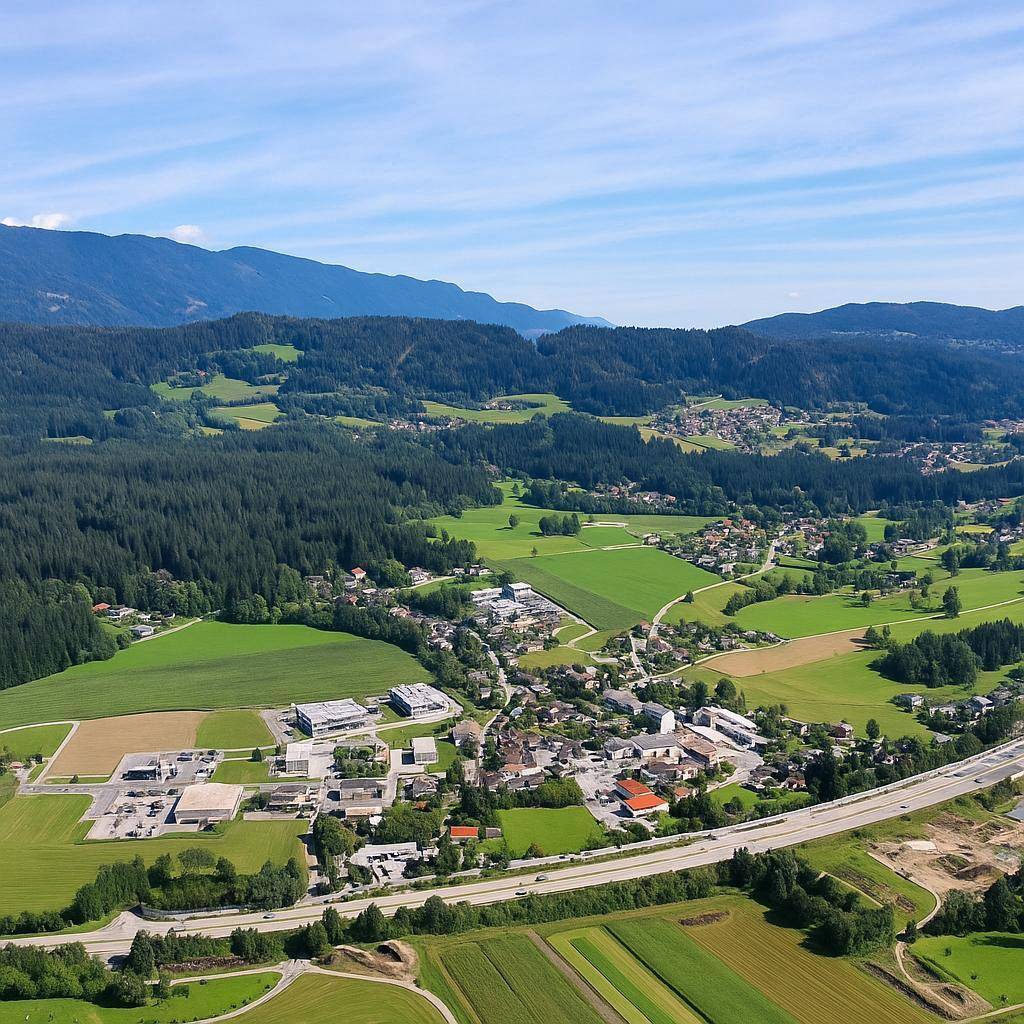 Baugrund in Premiumlage – Panoramablick über Wernberg/Villach im Kärntner Seendreieck - Ansicht 3