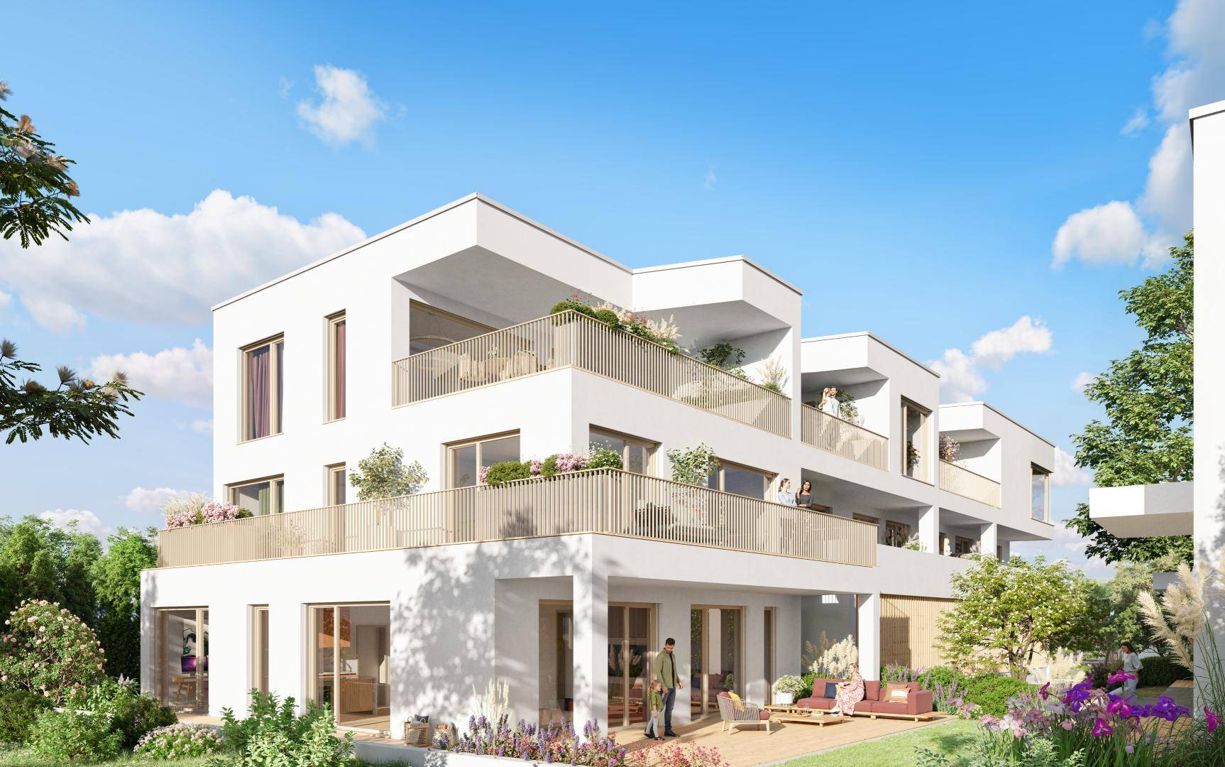 *ALT EGGENBERG - Bestlage: Elegantes Doppelhaus mit Eigengarten - 4 Zimmer - Ansicht 4