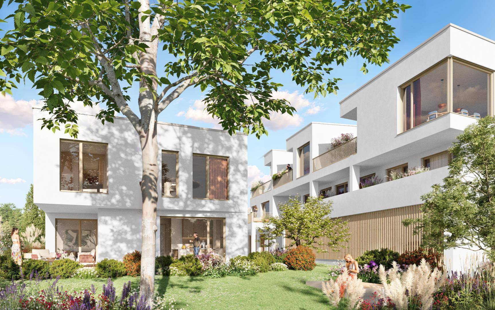 *ALT EGGENBERG - Bestlage: Elegantes Doppelhaus mit Eigengarten - 4 Zimmer - Ansicht 5
