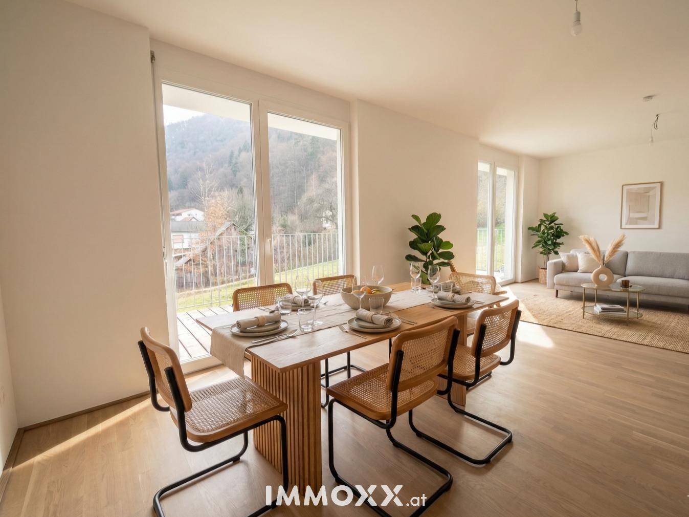 KI Staging Esszimmer